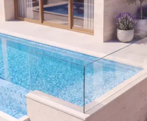 detalj staklene ograde